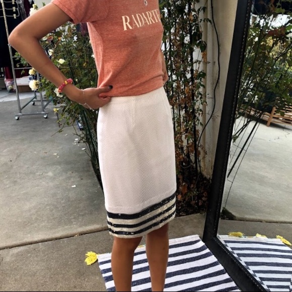 NWT Rodarte Sequin mesh skirt